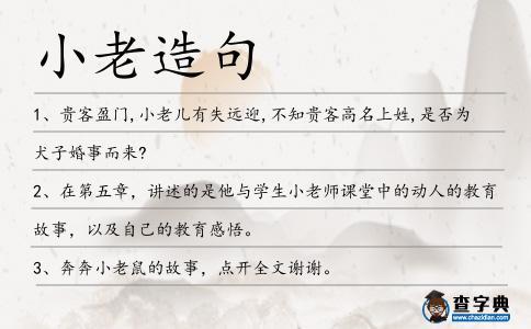 小老造句