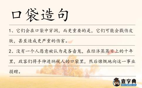 口袋造句