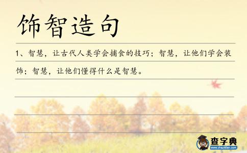 飾智造句