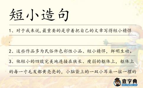 短小造句