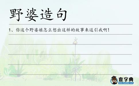 野婆造句