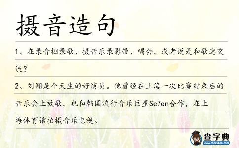 攝音造句