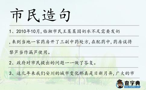 市民造句
