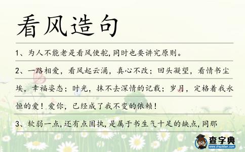 看風造句