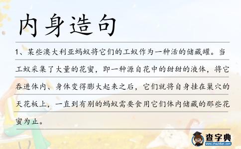 內身造句