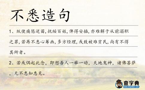 不悉造句