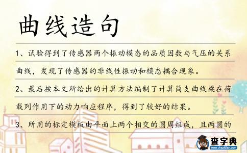 曲線造句