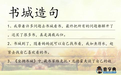 書城造句