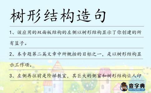 樹形結構造句