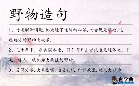 野物造句