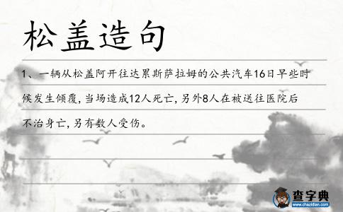 松蓋造句