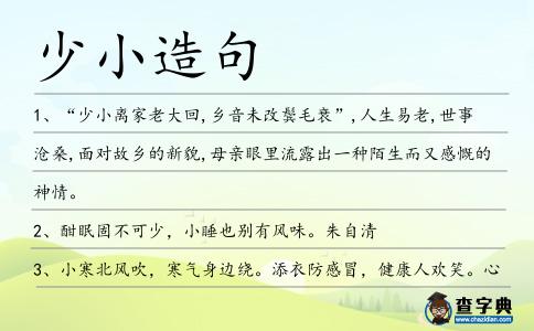 少小造句
