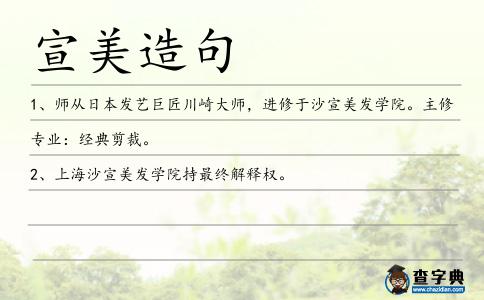 宣美造句