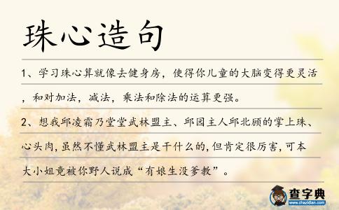 珠心造句