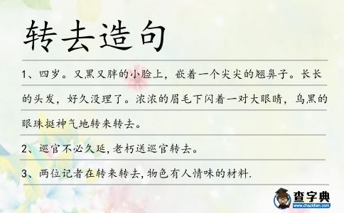 轉(zhuǎn)去造句