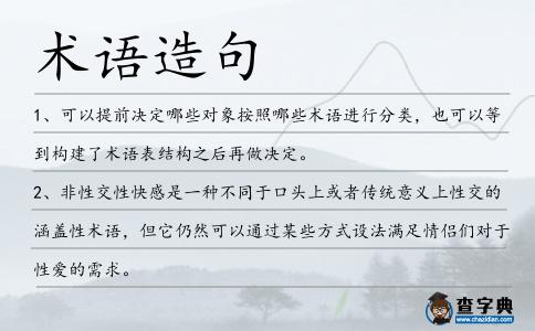 術語造句