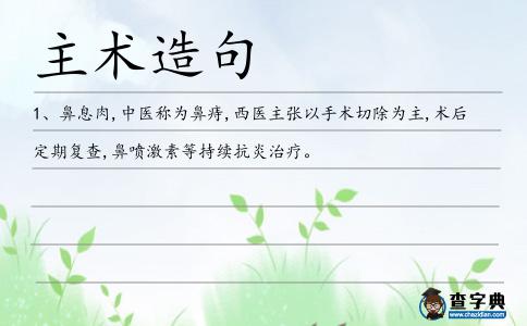 主術(shù)造句