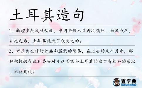 土耳其造句