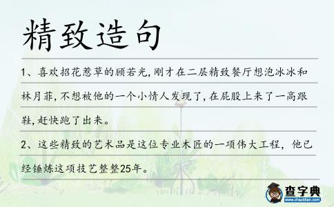精致造句
