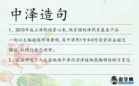 中澤造句