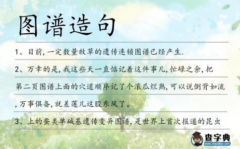 圖譜造句