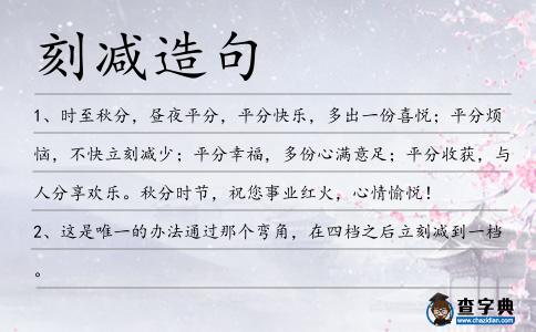 刻減造句