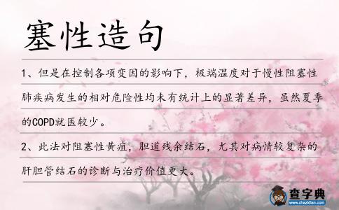 塞性造句