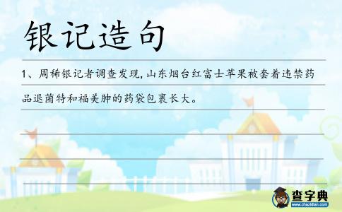 銀記造句