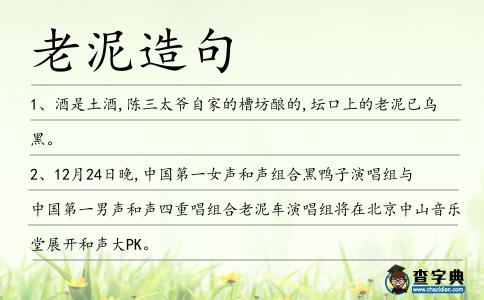 老泥造句