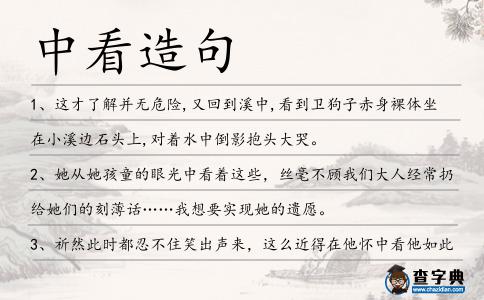 中看造句