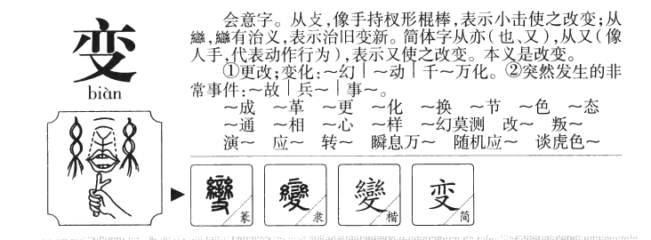 變