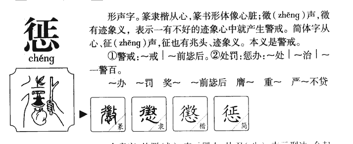 懲