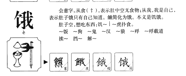 餓