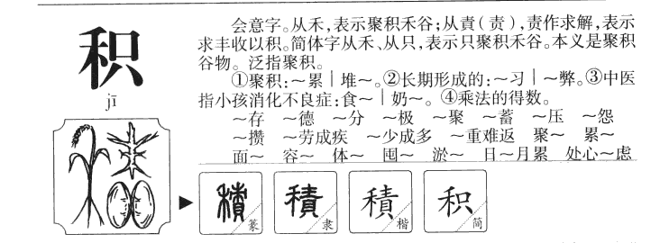 積