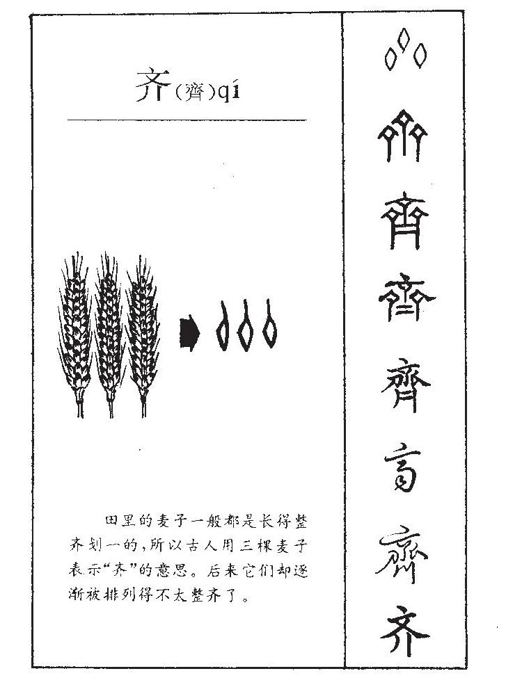 齊