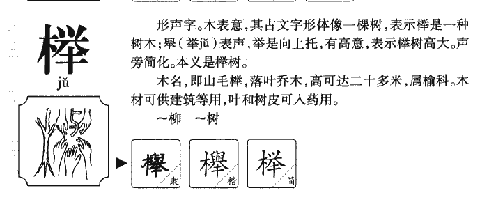 櫸