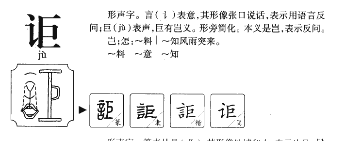 詎