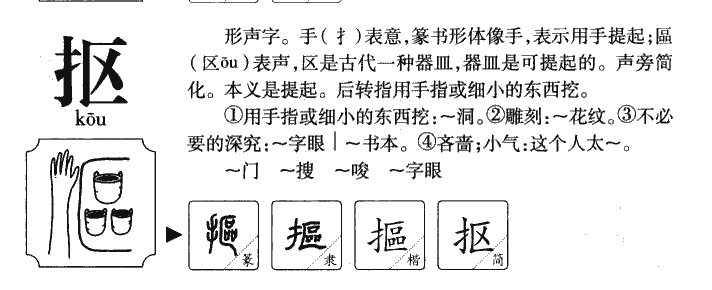 摳
