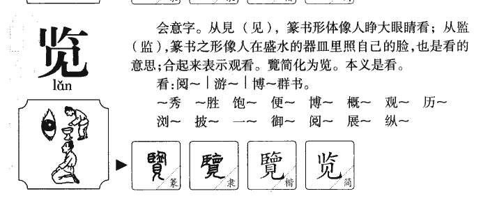 覽