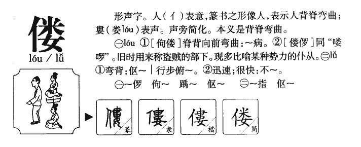 僂