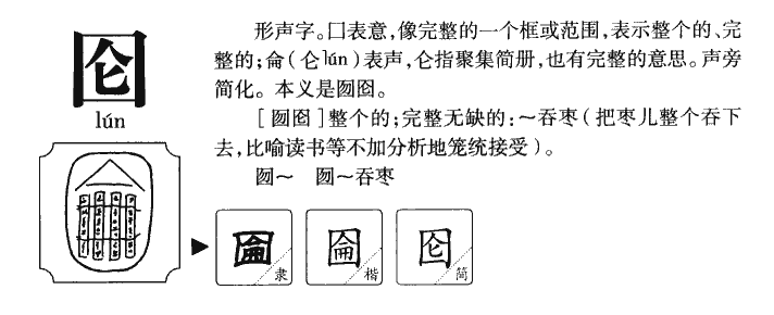圇