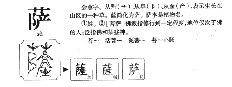 薩