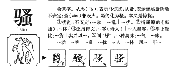 騷