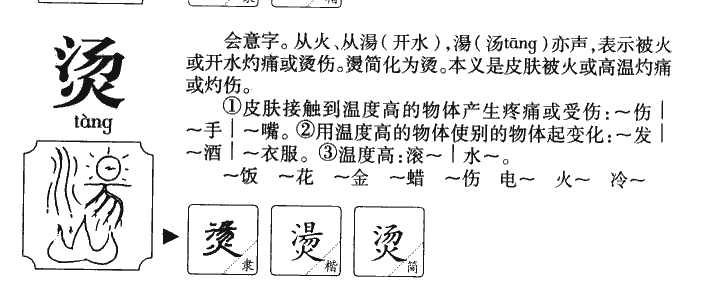 燙