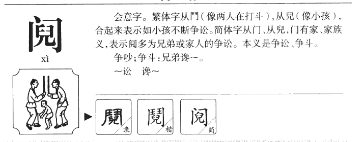 鬩