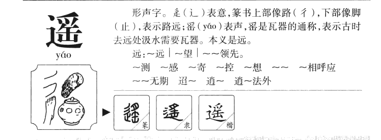 遙