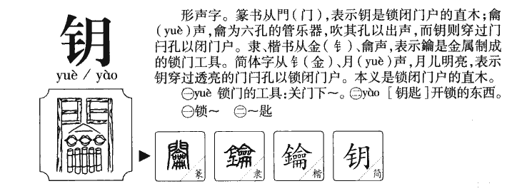 鑰