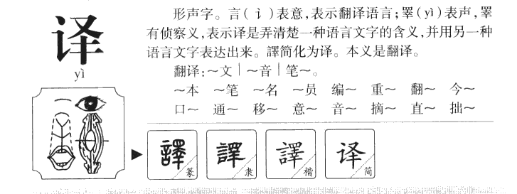 譯