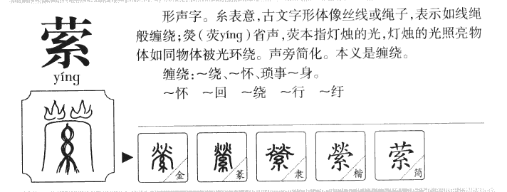 縈