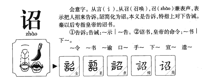詔
